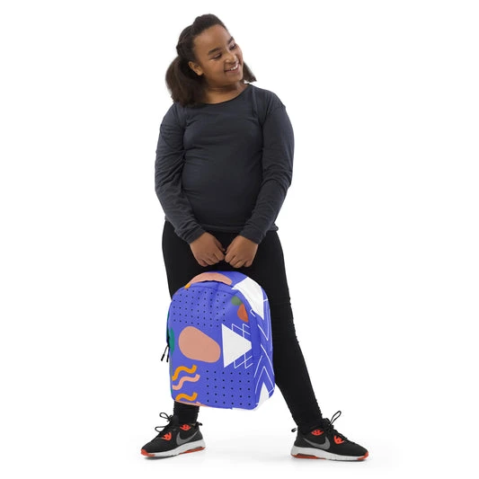Abstract Minimalist Backpack