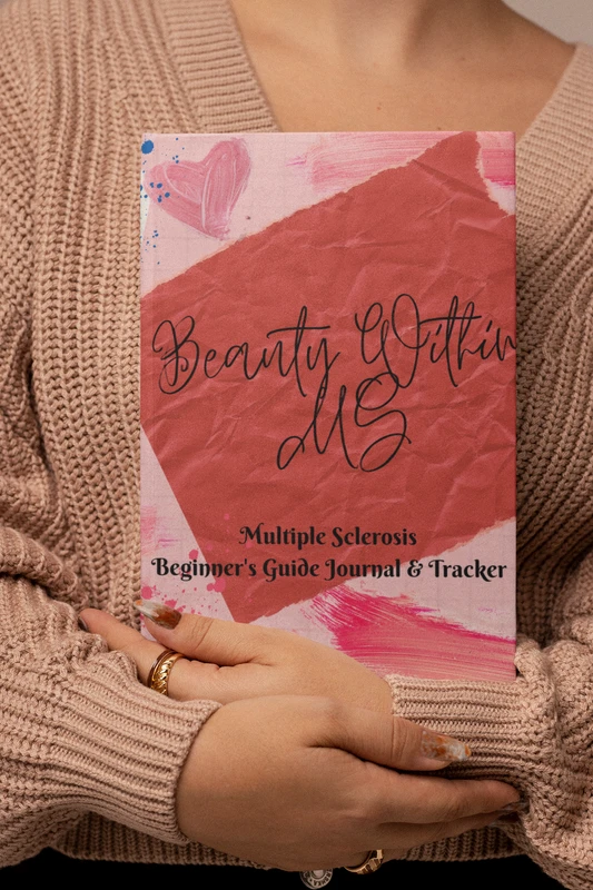 Beauty Within MS- Multiple Sclerosis Beginner's Guide Journal & Tracker-HARD COVER