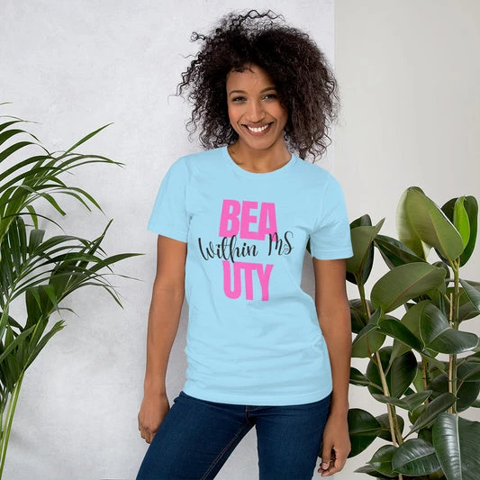 Beauty Within MS -Multiple Sclerosis - Women's t-shirt